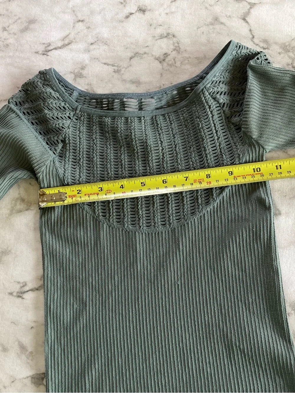 Free People fitted ribbed